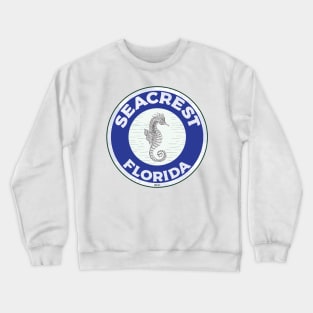 Seacrest Florida Crab 30A 30 A Emerald Coast Walton County Crewneck Sweatshirt